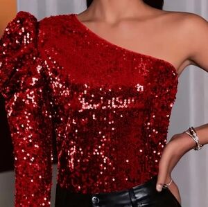 Sequin Blouse